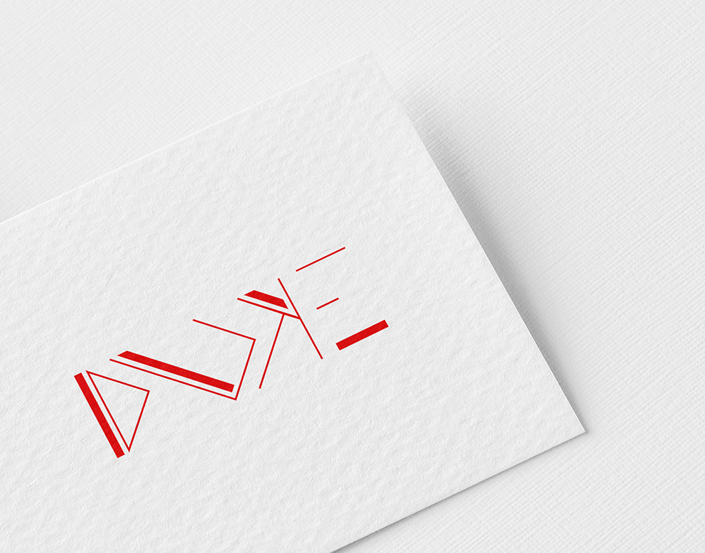 logo lettrage rouge designer monaco