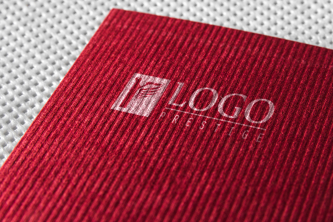 création logo prestige rouge